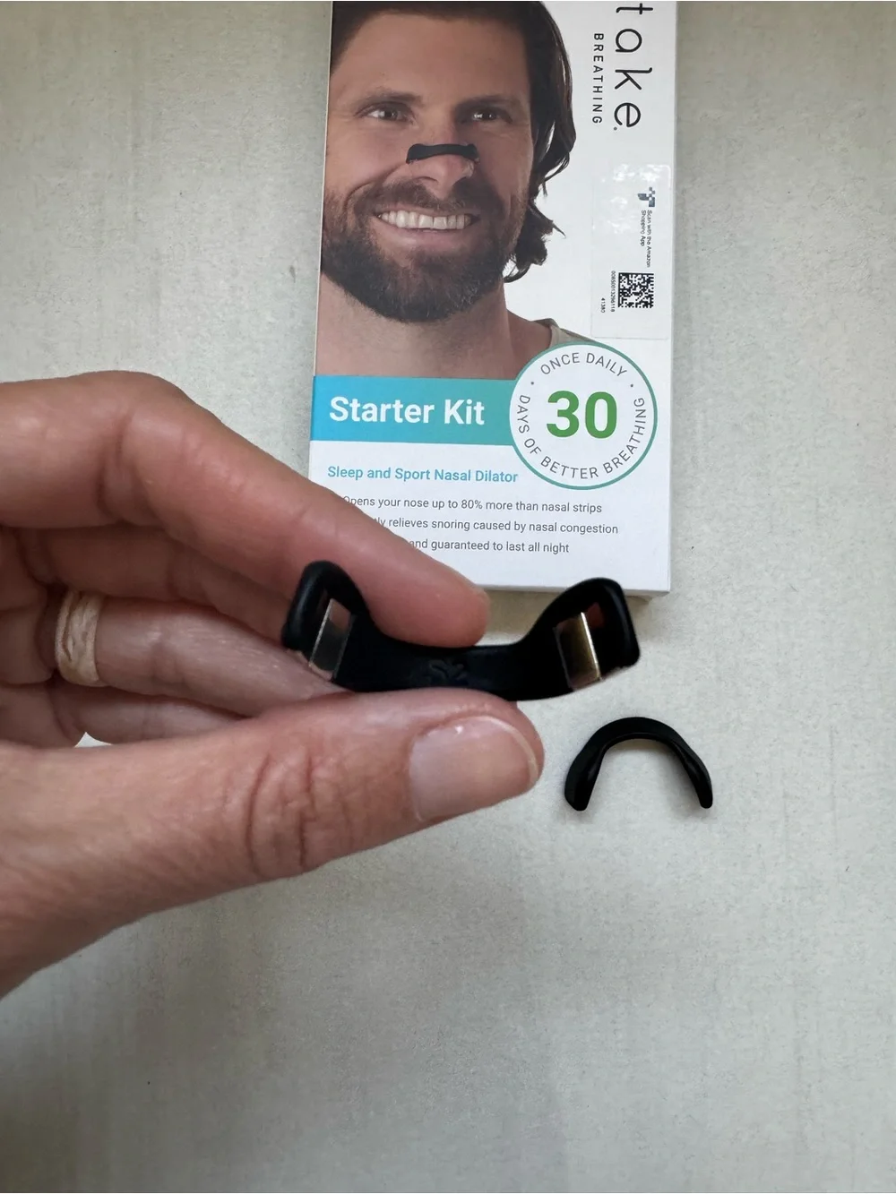 Intake Nasal Dilator Bands- Black, Set of 2, Small S2 size